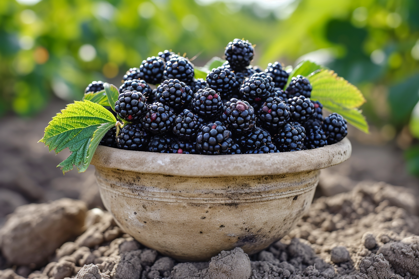 How To Grow Blackberries At Home In Pots – My Gardening Bliss